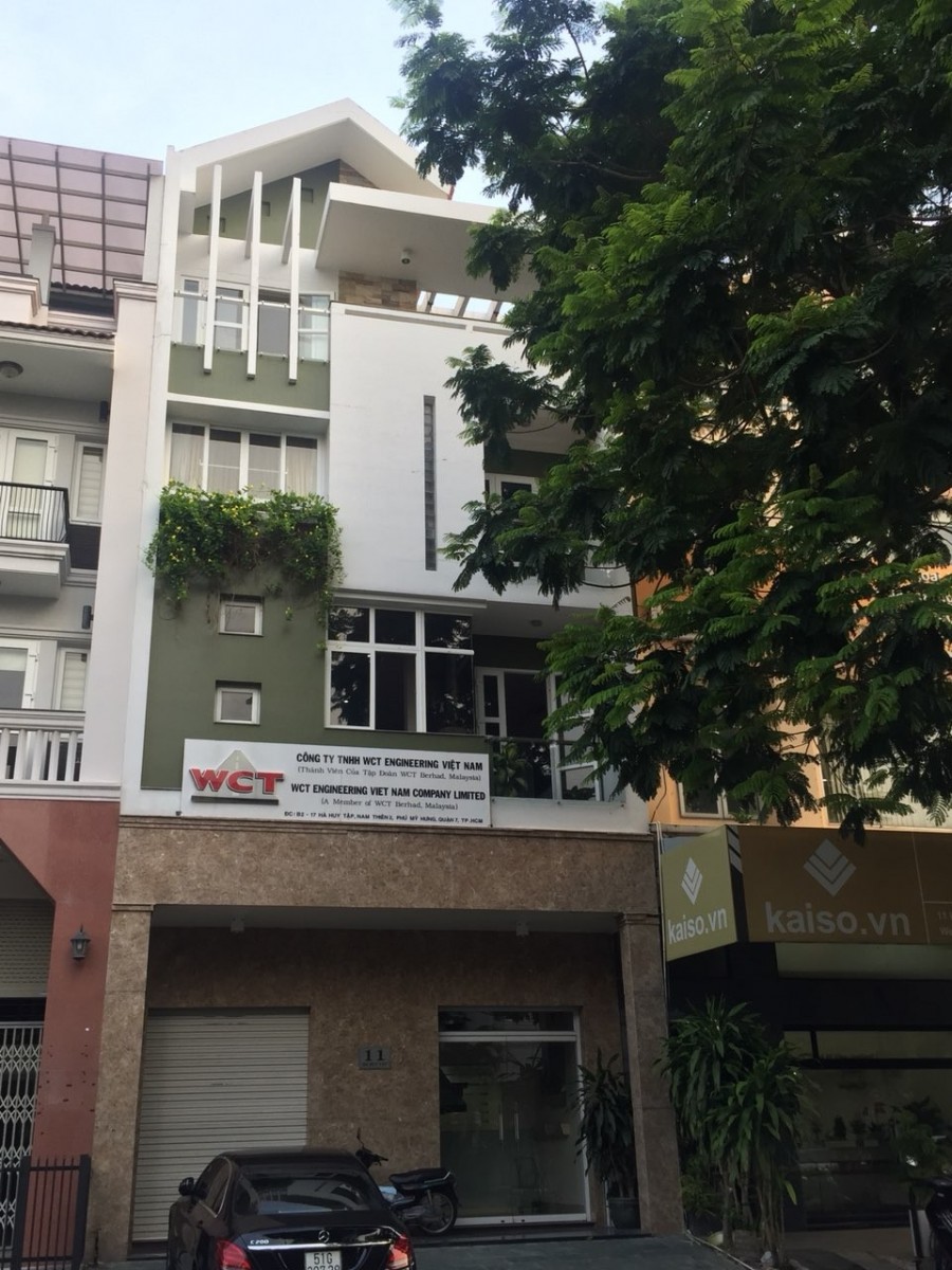 Hung Phuoc townhouse for rent with 4 floors elevator, Cao Trieu Phat, District 7 - 648