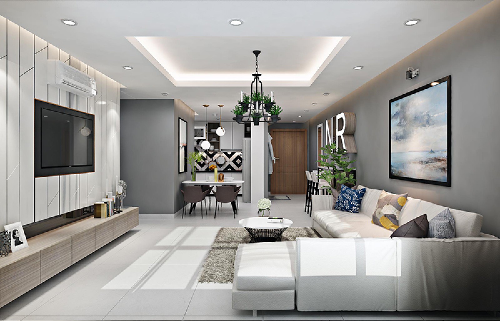 Cho thuê căn hộ Urban Hill, 109 m2, 3 PN 2 WC, full nội thất mới, giá 37.5 triệu/1 tháng